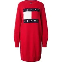 Tommy Hilfiger Strikkjole navy / rød / hvid