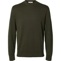 Selected Pullover 'SLHTorino' mørkegrøn