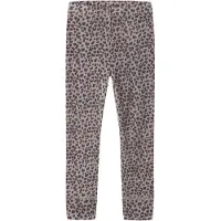 Name it Leggings grå / antracit / gammelrosa