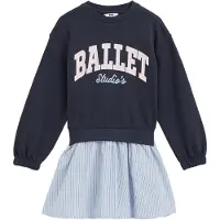 We fashion Kjole himmelblå / mørkeblå / pastelpink / hvid