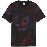 Puma Essentials Printed Graphic Tee Men, Clothing, Black, XL