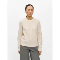 Object Pullover 'OBJSALLY' beige / lysebeige