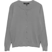 Vero Moda Cardigan 'VMSILJE' grå-meleret