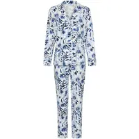 LASCANA Pyjamas marin / safir / hvid