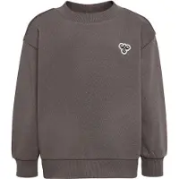 Hummel Sweatshirt - HmlMini - Dark Gull Gray - - 4 år (104) - Sweatshirt
