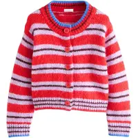 Next Cardigan blå / lavendel / rød / vinrød