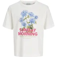 JJXX Bluser & t-shirts 'JXSANDRA' lyseblå / oliven / magenta / hvid