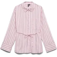 Vero Moda Bluse 'VMGina' choko / lyserød