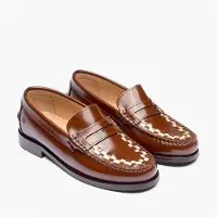 Playboy Footwear Dame Playboys Fodtøj Toc1936 Sofia Loafers Brun/White Polido