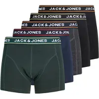 Jack & Jones Boksershorts 'JACMAX' navy / antracit / gran / sort
