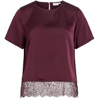 Vila Shirts 'VIENNA RAVENNA' bordeaux