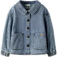 Lil´ Atelier Normal Pasform Denimskjorte