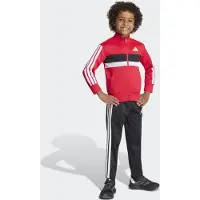 Adidas Træningsdragt 'Seasonal Essentials Tiberio' rød / sort / hvid