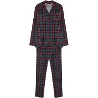 Trendyol Pyjamas lang navy / gran / hindbær / sort
