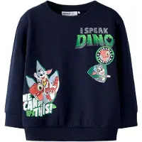 Name it Sweatshirt 'Paw Patrol' navy / grafit / grøn / hvid