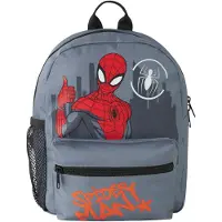 Name It Mini Børnehavetaske - NmmArthur - Blue Mirage m. Spiderman - - OneSize - Børnehavetaske