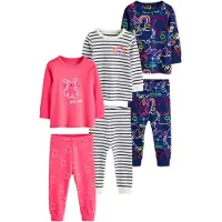 Next Nattøj mørkeblå / gul / pink / hvid