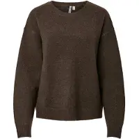 Pieces Pullover 'PCSALLY' mørkebrun