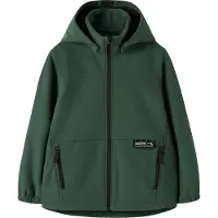Name it Softshell m. Fleece - NkmAlfa08 - Jungle Green - - 12 år (152) - Softshell
