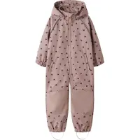 Name it Funktionsjakkesæt 'NMFALFA08' brun / lys pink