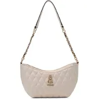 GUESS Skuldertaske 'TAMARA' beige