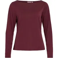 Vila Shirts 'MODALA' vinrød