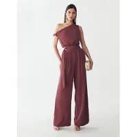 BWLDR Jumpsuit 'Mariah' magenta
