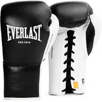Everlast Powerlock Pro Og Laceup Kickboxing Boksehandsker