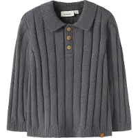 Lil´ Atelier Pullover grå