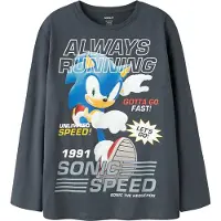 Name it Bluse - NkmAtti - Sonic - Ombre Blue - - 7-8 år (122-128) - Bluse