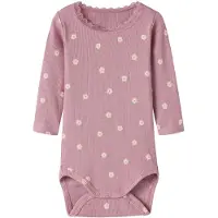 Name it Sparkedragt/Body 'NBFLAUREL' creme / grøn / lysviolet