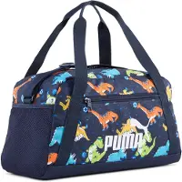 Puma Phase Extra Small 17L Sports Bag, Accessories, Navy/Sporty Dino Aop, OSFA