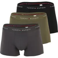 Tommy Hilfiger Underwear Boksershorts grafit / oliven / sort / hvid