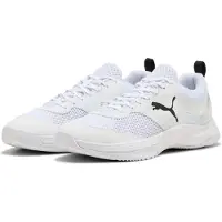 Puma Varion 3 Indoor Shoes Unisex, Sport, White/Black, 46