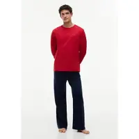 Tommy Hilfiger Underwear Pyjamas lang rød / sort
