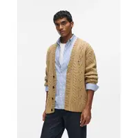 Karl Lagerfeld Cardigan 'Ikon' cappuccino