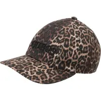 GUESS Guesstil kvinder. AW5613COT01 Baseballkasket i gabardine med print brun (OSFA), Casual, Bomuld