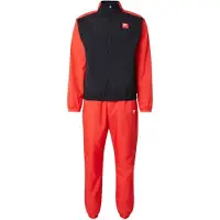Nike Joggingdragt 'AIR' rød / sort