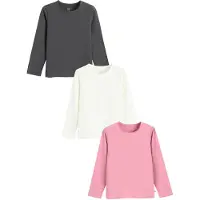 Cool Club Bluser & t-shirts mørkegrå / pink / hvid