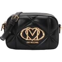Love Moschino Skuldertaske guld / sort
