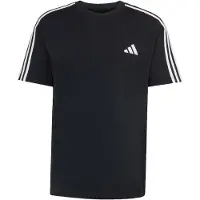 Adidas Essentials 3 Stripes Single Jersey Left Chest Branded T-shirt Med Korte ærmer