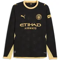 Puma Manchester City Udebanetrøje 2026/27 Authentic Lange Ærmer - , størrelse Medium