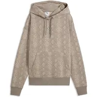 Puma Snake Pack Printed Hoodie Women, Clothing, Mouse Gray, S