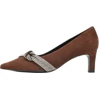 Peter kaiser Pumps cognac / sølv