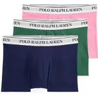 Ralph Lauren Boksershorts 'Classic' navy / grøn / lys pink / hvid