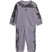 Adidas Seasonal Essentials Camo Fleece joggingdragt til småbørn, størrelse 62