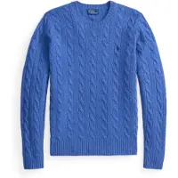 Ralph Lauren Polo Ralph Laurentil kvinder. 211971865503 Blå trøje i uld og kashmir (S), Casual, Bomuld, Lange ærmer