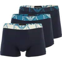 Emporio Armani Boksershorts navy / royalblå / offwhite