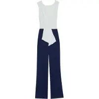 Anna field Jumpsuit navy / hvid