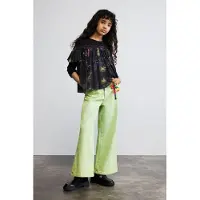 Desigual Bluser & t-shirts blå / gul / pink / sort